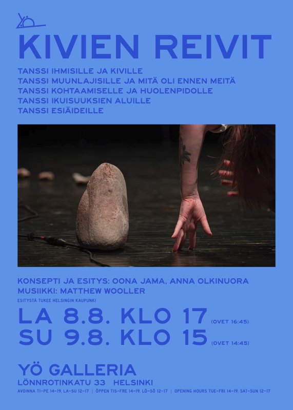 Paikkavaraukset: a.olkinuora@gmail.com